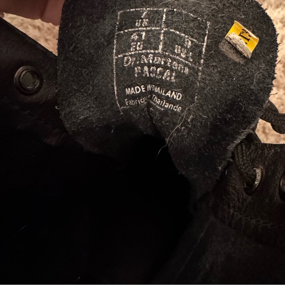 Doc Dr Marten 1460 Pascal Virginia Leather Lace Up Boots - Picture 6 of 6